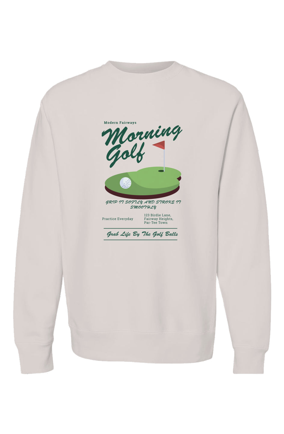 Morning Golf Heavyweight Crewneck