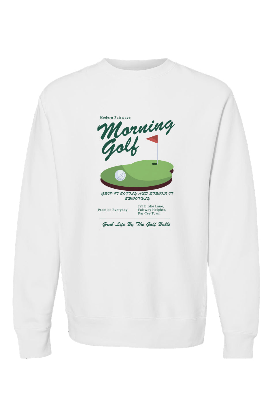 Morning Golf Heavyweight Crewneck