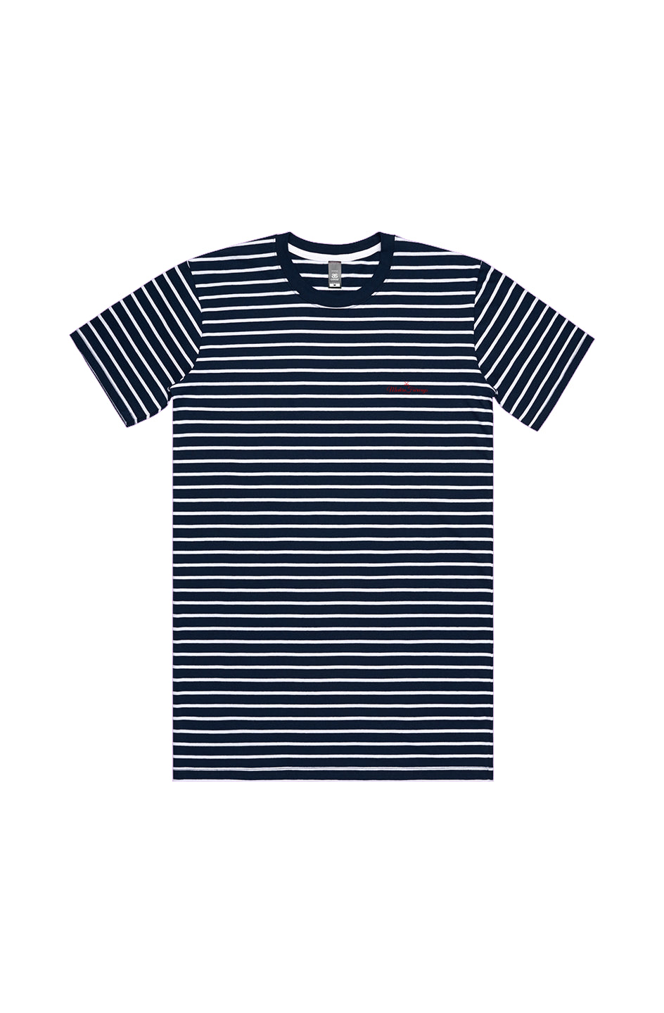 Modern Fairways Navy White Stripe Tee